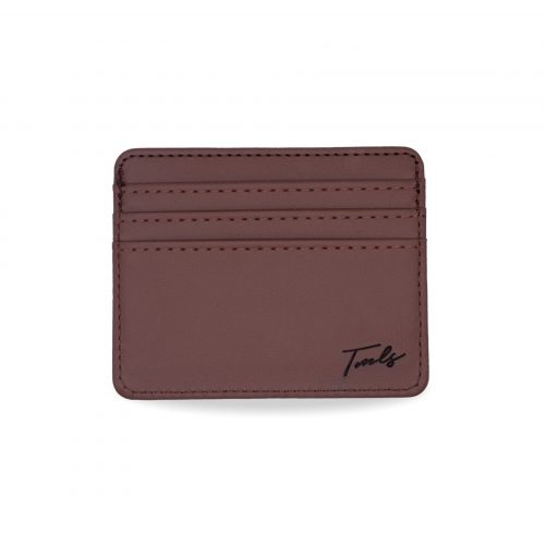 Reverie Braun Double Cardholder with Logo