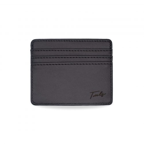 Cairo Black Cardholder with logo