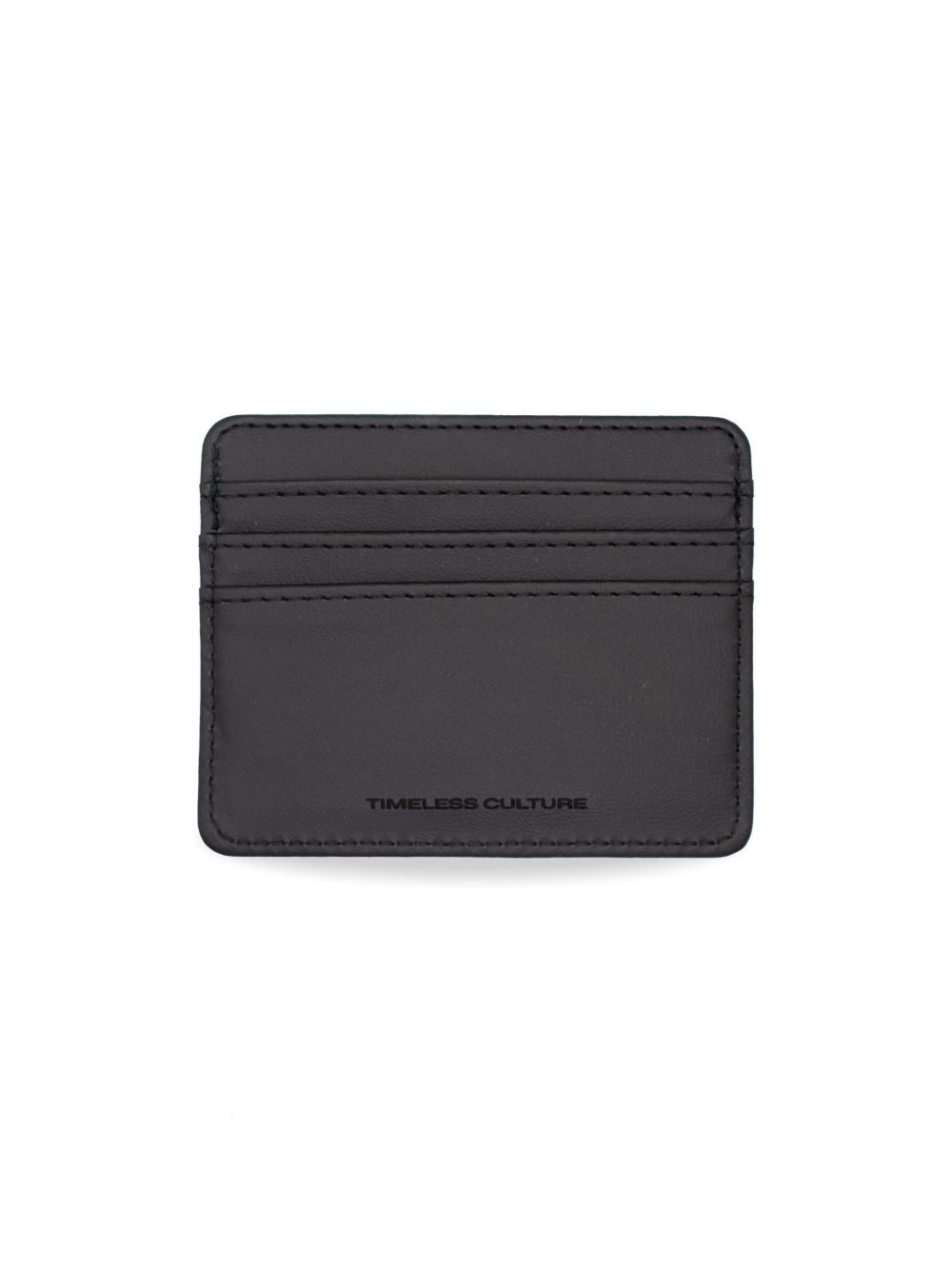 Santorini Black Double Cardholder